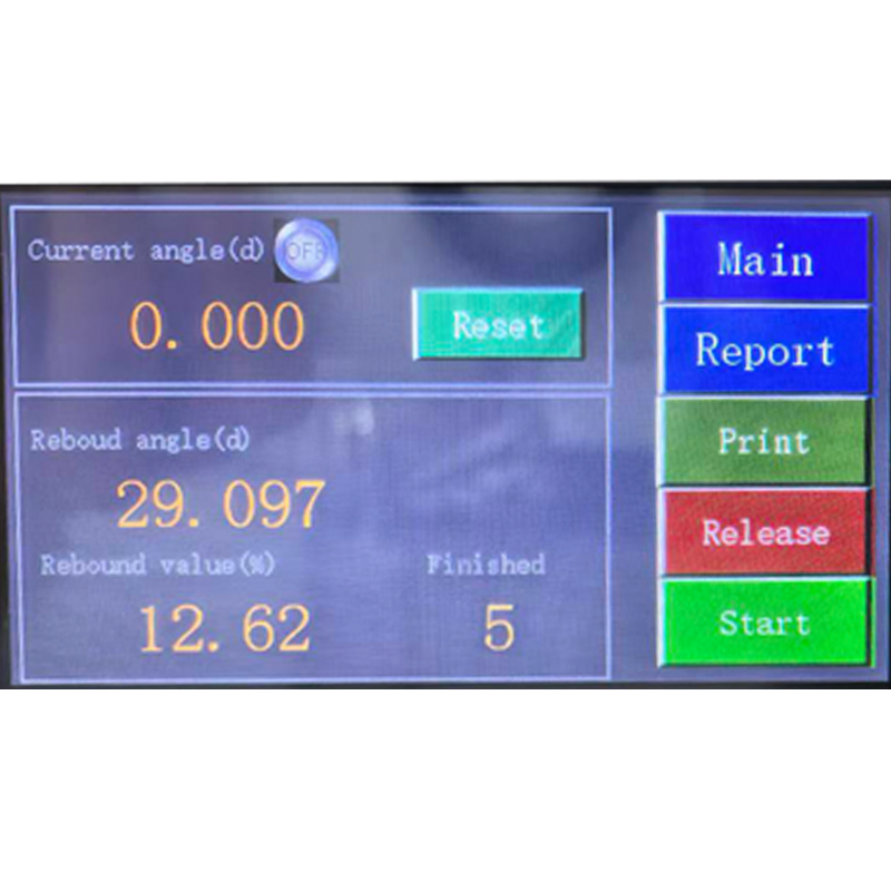 Máy kiểm tra tác động phục hồi cao su trong phòng thí nghiệm